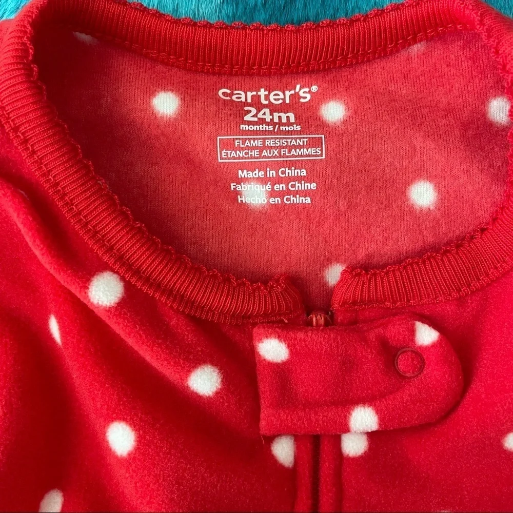 Carter’s Baby One Piece Pajama Size 24 Months